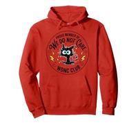 We Do Not Care Club Chat Noir Sweat à Capuche