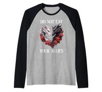 We Do Not Eat Allies Dragon Book Lover Dark Romance Smutty Manche Raglan