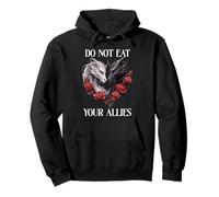 We Do Not Eat Allies Dragon Book Lover Dark Romance Smutty Sweat à Capuche