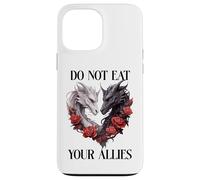 We Do Not Eat Allies Dragons in My Fantasy Era Book Dragon Coque pour iPhone 13 Pro Max