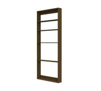 We Do Wood Étagère Carrée en Chêne Fumé