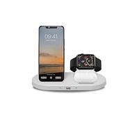 WE Connect – Dock de charge à induction 3-en-1 pour iPhone, AirPods, Apple Watch – Blanc