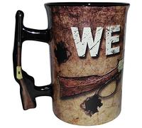We Don't Call 911 Mug avec poignée de fusil