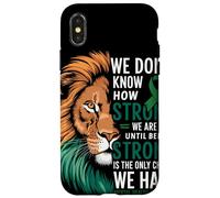 We Dont Know How Strong We Are Until Strong Is Mental Health Coque pour iPhone X/XS