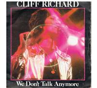 WE DON'T TALK ANYMORE 7" (45) UK EMI 1979 B/W COUNT ME OUT (EMI2975) PIC SLEEVE