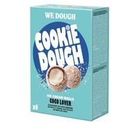 WE DOUGH Coco Lover Glace noix de coco enrobée de pâte à cookie - 6 x 180 g