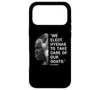 We Elect Hyenas to Take Care of Goats - Plo Lumumba Kenya Coque pour iPhone 17 Pro Max