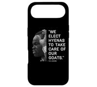 We Elect Hyenas to Take Care of Goats - Plo Lumumba Kenya Coque pour iPhone Air
