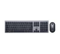 WE - Ensemble clavier et souris - sans fil - 2.4 GHz, Bluetooth - noir