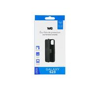 WE Etui Folio Classique Noir: avec fenêtre - Anti-Chocs - léger - Ultra-Fin - Fonction Support - accès caméra - Compatible pour Galaxy S23
