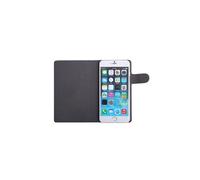 We etui pour smartphone 5,5 - effet peau de peche - noir