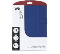WE Etui Universel Tablettes 10"" Crochet- Bleu Nuit