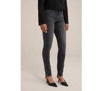 We Fashion 5-pocket Mid Waist Black Taille: W32L32 | Pantalons skinny Outlet | Femme | Le Noir