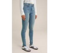 We Fashion 5-pocket Mid Waist Blue Taille: W26L32 | Pantalons skinny Outlet | Femme | Bleu