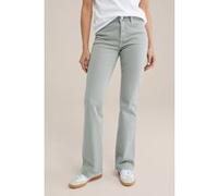 We Fashion 5-pocket Mid Waist Greyish Green Taille: 29 | Évasés pantalons Outlet | Femme | Vert