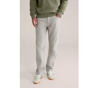 We Fashion 5-pocket Mid Waist Light Grey Taille: W32L34 | Pantalons Outlet | Homme | Gris
