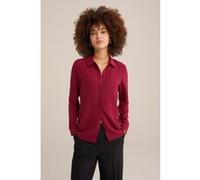We Fashion Blouse Burgundy Red Taille: S | Chemises à boutons Outlet | Femme | Marron
