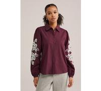 We Fashion Blouse Burgundy Red Taille: XL | Chemises à boutons Outlet | Femme | Marron