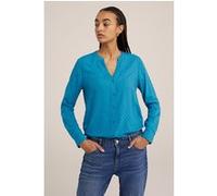 We Fashion Blouse Ice Blue Taille: M | Chemisiers Outlet | Femme | Bleu