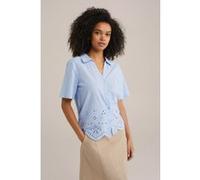 WE Fashion Chemisier bleu clair, Taille M