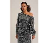 We Fashion Blouse Silver Taille: XL | Chemisiers Outlet | Femme | Gris