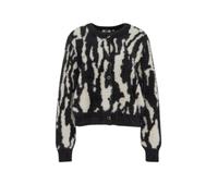 WE Fashion Cardigan écru / noir, Taille XL