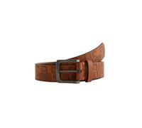 WE Fashion Ceinture marron / noir, Taille 64