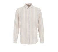 WE Fashion Chemise bleu-gris / olive / rosé / blanc, Taille XL