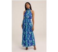We Fashion Dress Maxi Length Dark Blue Taille: L | Robes longues Outlet | Femme | Bleu