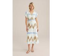 We Fashion Dress Mid Length Blue Taille: M | Robes Outlet | Femme | Bleu