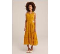 We Fashion Dress Mid Length Mustard Yellow Taille: 3XL | Robes Chemises Outlet | Femme | Jaune