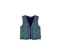 WE Fashion Gilet bleu clair / bleu foncé / vert / blanc, Taille 146-152