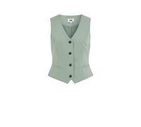 WE Fashion Gilet vert pastel / noir, Taille M