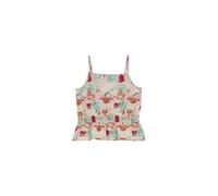 WE Fashion Haut beige / vert / rouge / blanc, Taille 146-152
