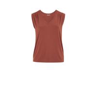 WE Fashion Haut rouge rouille, Taille M-L
