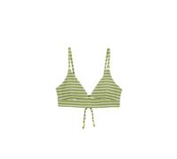 WE Fashion Hauts de bikini citron vert / blanc, Taille 85