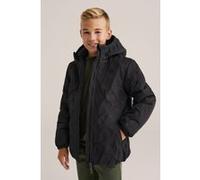 We Fashion Jacket Midlong Black Taille: 122/128 | Vestes Outlet | kids | Le Noir