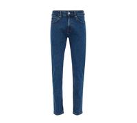 We Fashion 5-pocket Mid Waist Dark Blue Taille: 28/32 | Jeans droits Outlet | Homme | Bleu