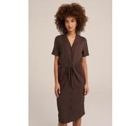 We Fashion Jurk Midi Dark Brown Taille: XS | Robes Outlet | Femme | Marron