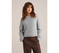 We Fashion Knitted Pullover Light Grey Taille: M | Pulls en Maille Outlet | Femme | Gris