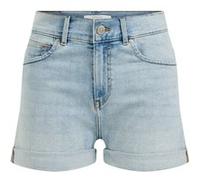We Fashion Ladies High Rise Denim Short With Stretch Light Blue Taille: 36 | Shorts de Sport Outlet | Femme | Bleu