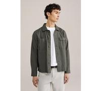 We Fashion Overshirt Dark Green Taille: S | Casual chemises Outlet | Homme | Vert