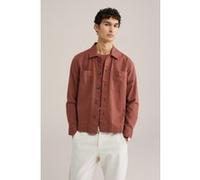 We Fashion Overshirt Rust Brown Taille: M | Casual chemises Outlet | Homme | Marron