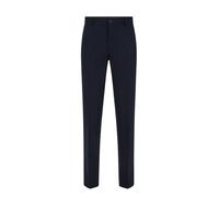 WE Fashion Pantalon à plis bleu foncé, Taille 48