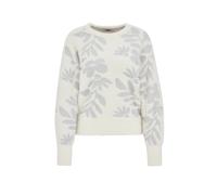 WE Fashion Pull-over argent / blanc cassé, Taille XXXL