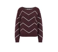 We Fashion Knitted Pullover Aubergine Taille: M | Pulls en Maille Outlet | Femme