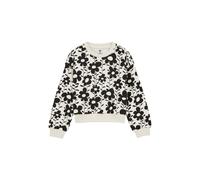 WE Fashion Pull-over noir / blanc, Taille 170-176