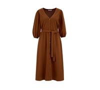 WE Fashion Robe brun foncé, Taille 38