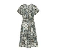 WE Fashion Robe marine / bleu ciel / jaune pastel / vert pastel, Taille 34