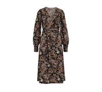 WE Fashion Robe mélange de couleurs / noir, Taille 38